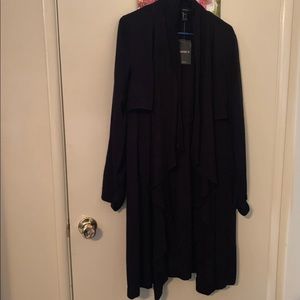 Forever 21 drape front jacket